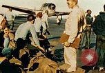 Standbild USS Yorktown Piloten zurück von Marcus Insel Bombardierung Pacific Theater, 1943, aus Sekunde 16 historischem Filmmaterial Videoclip 65675021558