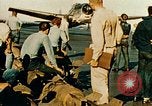 Standbild USS Yorktown Piloten zurück von Marcus Insel Bombardierung Pacific Theater, 1943, aus Sekunde 17 historischem Filmmaterial Videoclip 65675021558