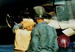 Standbild USS Yorktown Piloten zurück von Marcus Insel Bombardierung Pacific Theater, 1943, aus Sekunde 22 historischem Filmmaterial Videoclip 65675021558