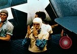 Standbild USS Yorktown Piloten zurück von Marcus Insel Bombardierung Pacific Theater, 1943, aus Sekunde 24 historischem Filmmaterial Videoclip 65675021558