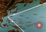 Standbild USS Yorktown CV-10 Schlacht von Kwajalein Zweiten Weltkrieg Kwajalein Insel Inseln Marshall, 1944, aus Sekunde 12 historischem Filmmaterial Videoclip 65675021559