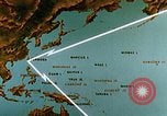 Standbild USS Yorktown CV-10 Schlacht von Kwajalein Zweiten Weltkrieg Kwajalein Insel Inseln Marshall, 1944, aus Sekunde 17 historischem Filmmaterial Videoclip 65675021559