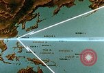 Standbild USS Yorktown CV-10 Schlacht von Kwajalein Zweiten Weltkrieg Kwajalein Insel Inseln Marshall, 1944, aus Sekunde 19 historischem Filmmaterial Videoclip 65675021559