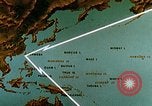 Standbild USS Yorktown CV-10 Schlacht von Kwajalein Zweiten Weltkrieg Kwajalein Insel Inseln Marshall, 1944, aus Sekunde 24 historischem Filmmaterial Videoclip 65675021559