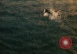 Immagine di Feriti US Navy piloti di atterraggio sulla USS Yorktown seconda guerra mondiale Truk Isole Caroline, 1944, secondo 42 filmato di repertorio 65675021561