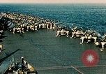 Image of USS Yorktown in Marianas region World War 2 Pacific Theater, 1944, second 56 stock footage video 65675021562