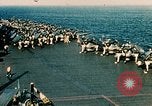 Image of USS Yorktown in Marianas region World War 2 Pacific Theater, 1944, second 58 stock footage video 65675021562