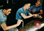 Image of USS Yorktown readies for Battle of Philippine Sea Pacific Theater, 1944, second 29 stock footage video 65675021563