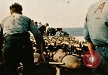 Image of USS Yorktown readies for Battle of Philippine Sea Pacific Theater, 1944, second 44 stock footage video 65675021563