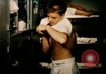 Image of USS Yorktown attacked by Japanese planes Battle of Philippine Sea Pacific Theater, 1944, second 10 stock footage video 65675021564