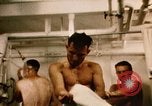 Image of USS Yorktown attacked by Japanese planes Battle of Philippine Sea Pacific Theater, 1944, second 12 stock footage video 65675021564