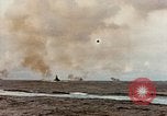 Image of wrecked planes and fire on USS Yorktown World War 2 Pacific Theater, 1944, second 1 stock footage video 65675021565