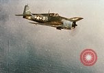 Image of wrecked planes and fire on USS Yorktown World War 2 Pacific Theater, 1944, second 3 stock footage video 65675021565