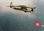 Image of wrecked planes and fire on USS Yorktown World War 2 Pacific Theater, 1944, second 6 stock footage video 65675021565