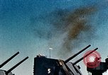 Image of USS Yorktown during Battle of Philippine Sea Philippine Sea, 1944, second 17 stock footage video 65675021566