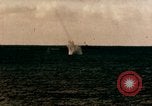 Image of USS Yorktown during Battle of Philippine Sea Philippine Sea, 1944, second 49 stock footage video 65675021566