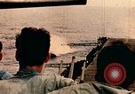 Image of burial at sea aboard USS Yorktown in World War  Pacific Theater, 1944, second 22 stock footage video 65675021567