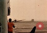 Image of burial at sea aboard USS Yorktown in World War  Pacific Theater, 1944, second 31 stock footage video 65675021567