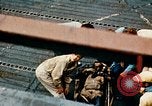 Image of burial at sea aboard USS Yorktown in World War  Pacific Theater, 1944, second 54 stock footage video 65675021567