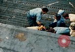 Image of burial at sea aboard USS Yorktown in World War  Pacific Theater, 1944, second 55 stock footage video 65675021567