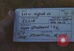 Image of Civilian evacuation Kontum Vietnam, 1972, second 11 stock footage video 65675021669