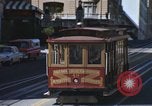 Image of cable cars of San Francisco San Francisco California USA, 1968, second 7 stock footage video 65675021684