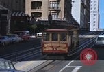 Image of cable cars of San Francisco San Francisco California USA, 1968, second 8 stock footage video 65675021684