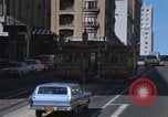 Image of cable cars of San Francisco San Francisco California USA, 1968, second 11 stock footage video 65675021684