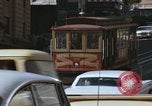 Image of cable cars of San Francisco San Francisco California USA, 1968, second 16 stock footage video 65675021684