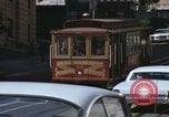 Image of cable cars of San Francisco San Francisco California USA, 1968, second 17 stock footage video 65675021684