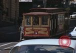 Image of cable cars of San Francisco San Francisco California USA, 1968, second 18 stock footage video 65675021684