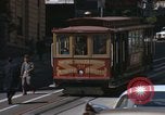 Image of cable cars of San Francisco San Francisco California USA, 1968, second 19 stock footage video 65675021684