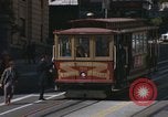 Image of cable cars of San Francisco San Francisco California USA, 1968, second 21 stock footage video 65675021684