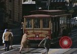 Image of cable cars of San Francisco San Francisco California USA, 1968, second 24 stock footage video 65675021684