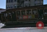 Image of cable cars of San Francisco San Francisco California USA, 1968, second 33 stock footage video 65675021684