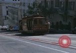 Image of cable cars of San Francisco San Francisco California USA, 1968, second 40 stock footage video 65675021684
