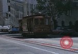 Image of cable cars of San Francisco San Francisco California USA, 1968, second 41 stock footage video 65675021684