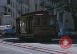 Image of cable cars of San Francisco San Francisco California USA, 1968, second 42 stock footage video 65675021684