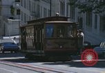 Image of cable cars of San Francisco San Francisco California USA, 1968, second 43 stock footage video 65675021684