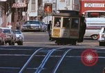 Image of Cable cars in North Beach area San Francisco San Francisco California USA, 1968, second 13 stock footage video 65675021686