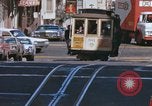 Image of Cable cars in North Beach area San Francisco San Francisco California USA, 1968, second 14 stock footage video 65675021686