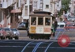 Image of Cable cars in North Beach area San Francisco San Francisco California USA, 1968, second 17 stock footage video 65675021686