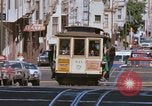 Image of Cable cars in North Beach area San Francisco San Francisco California USA, 1968, second 18 stock footage video 65675021686
