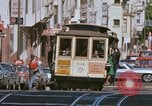 Image of Cable cars in North Beach area San Francisco San Francisco California USA, 1968, second 21 stock footage video 65675021686