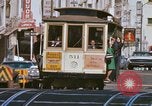 Image of Cable cars in North Beach area San Francisco San Francisco California USA, 1968, second 26 stock footage video 65675021686