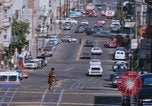 Image of Cable cars in North Beach area San Francisco San Francisco California USA, 1968, second 39 stock footage video 65675021686