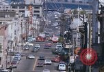 Image of Cable cars in North Beach area San Francisco San Francisco California USA, 1968, second 41 stock footage video 65675021686