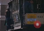 Image of Cable cars in North Beach area San Francisco San Francisco California USA, 1968, second 50 stock footage video 65675021686