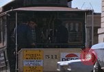 Image of Cable cars in North Beach area San Francisco San Francisco California USA, 1968, second 55 stock footage video 65675021686