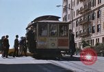 Image of North Beach San Francisco cable car 1960s San Francisco California USA, 1968, second 16 stock footage video 65675021687